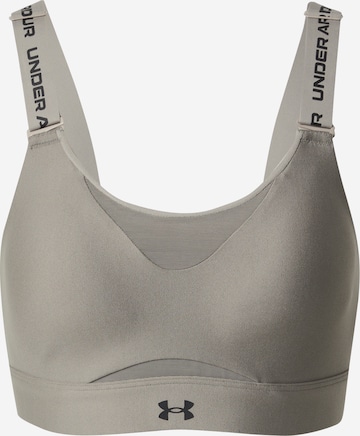 UNDER ARMOUR Bralette Sports bra 'Infinity' in Grey: front