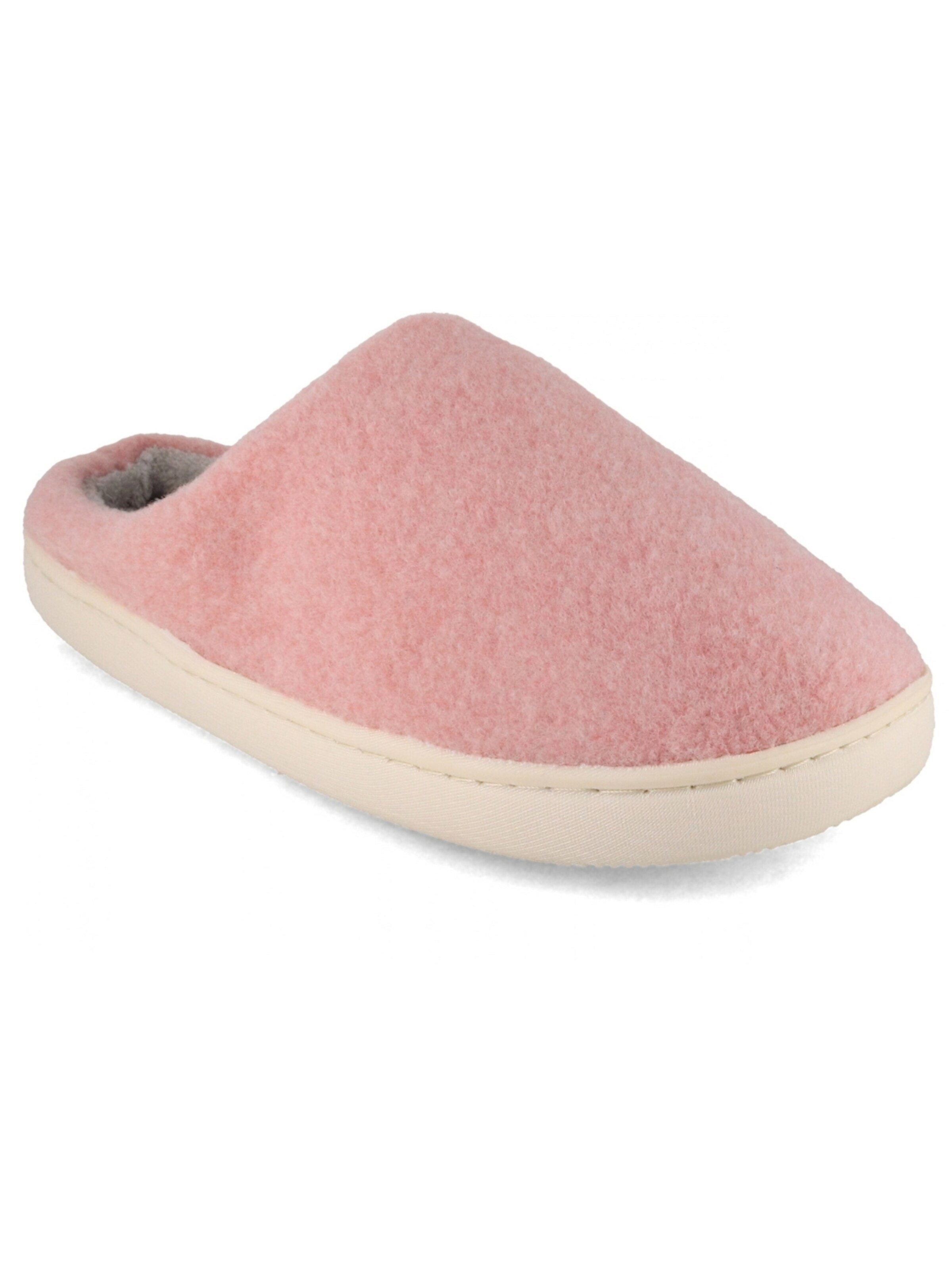 Fluffys Hausschuh 'Luxora Damen Hausschuhe, rosé'‌‌‌‌‌‌ in Pink: Vorderseite