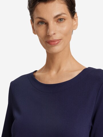 Hanro Nachthemd ' Malena ' in Blau