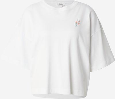 s.Oliver T-Shirt in XXS in blau / grün / orange / weiß, Produktansicht