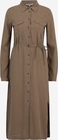 Only Tall Shirt Dress 'CARO' in Brown: front