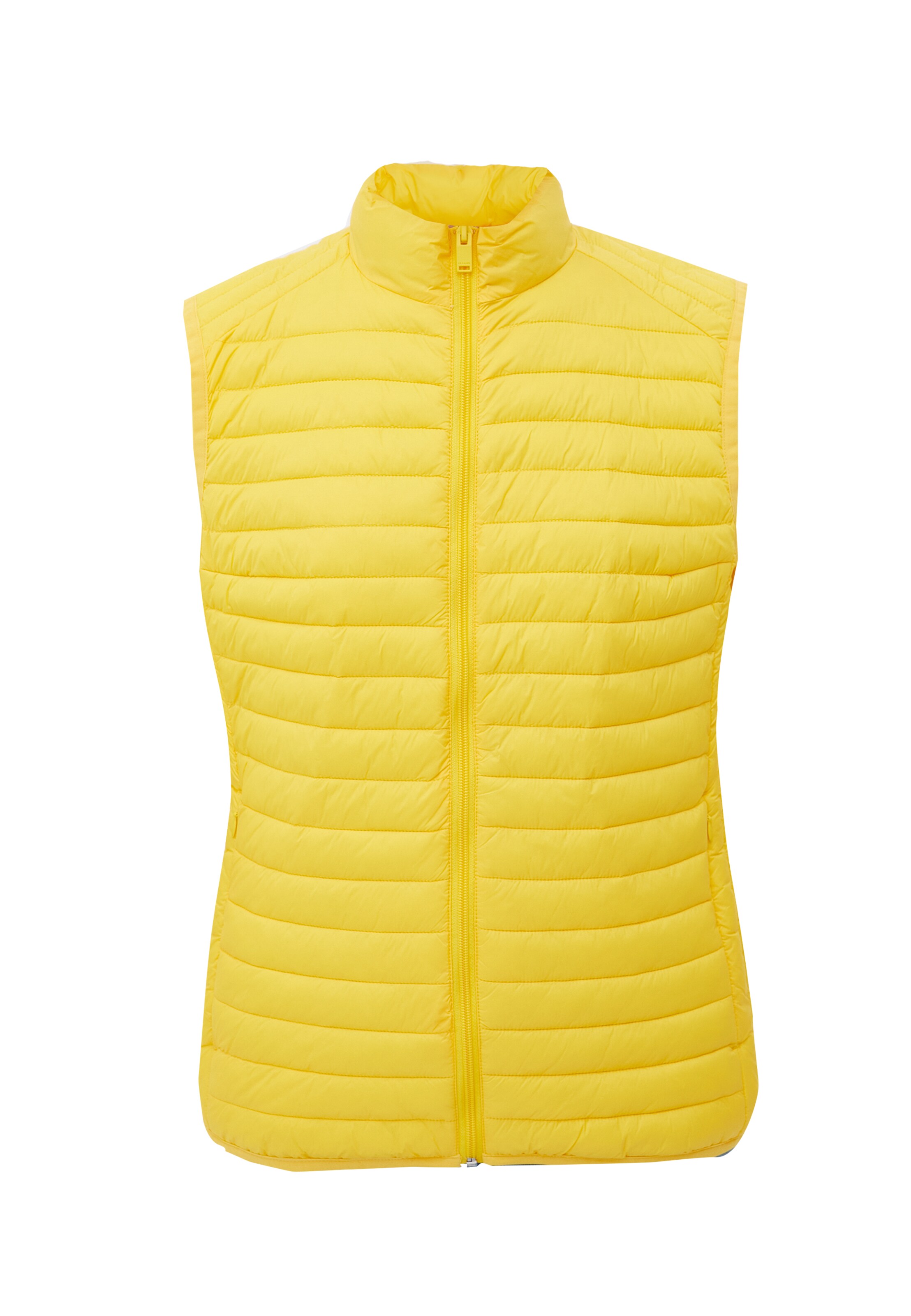 Finn Flare Softshellweste 'Basic' in Gelb: Vorderseite