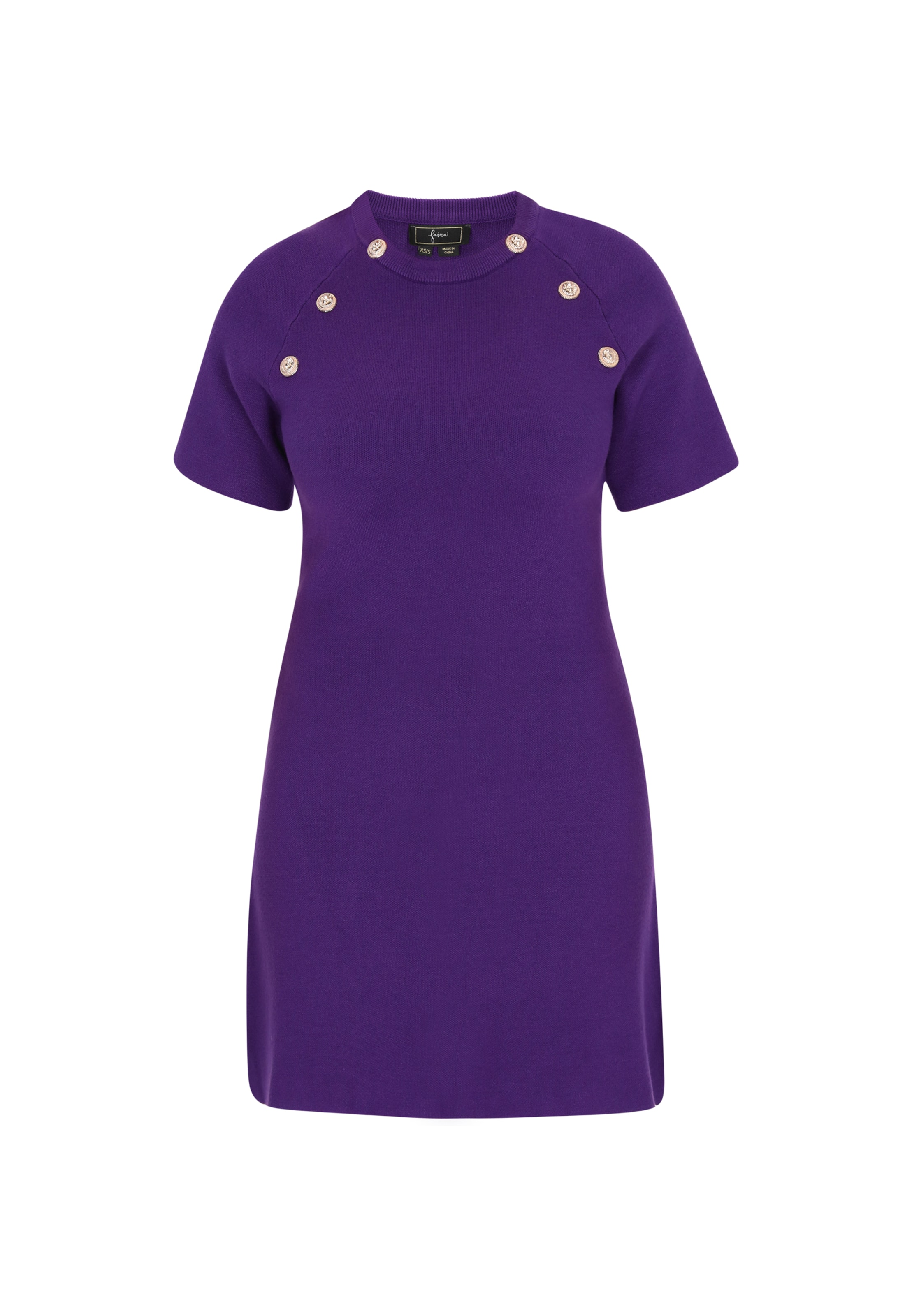 faina Kleit, värv lilla: eest vaates