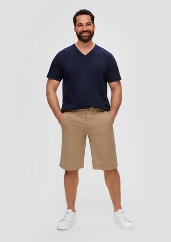 s.Oliver - regular Pantalón chino en marrón