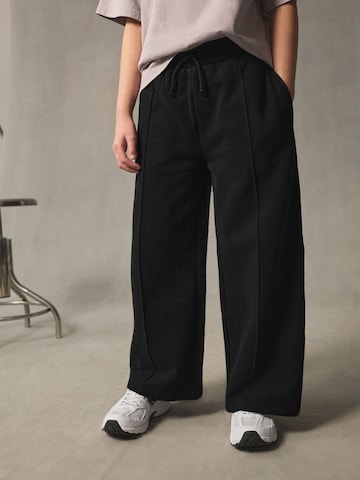 Wide leg Pantaloni di Next in nero: frontale