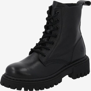 Bottes à lacets 'Pheara' Palado en noir : devant