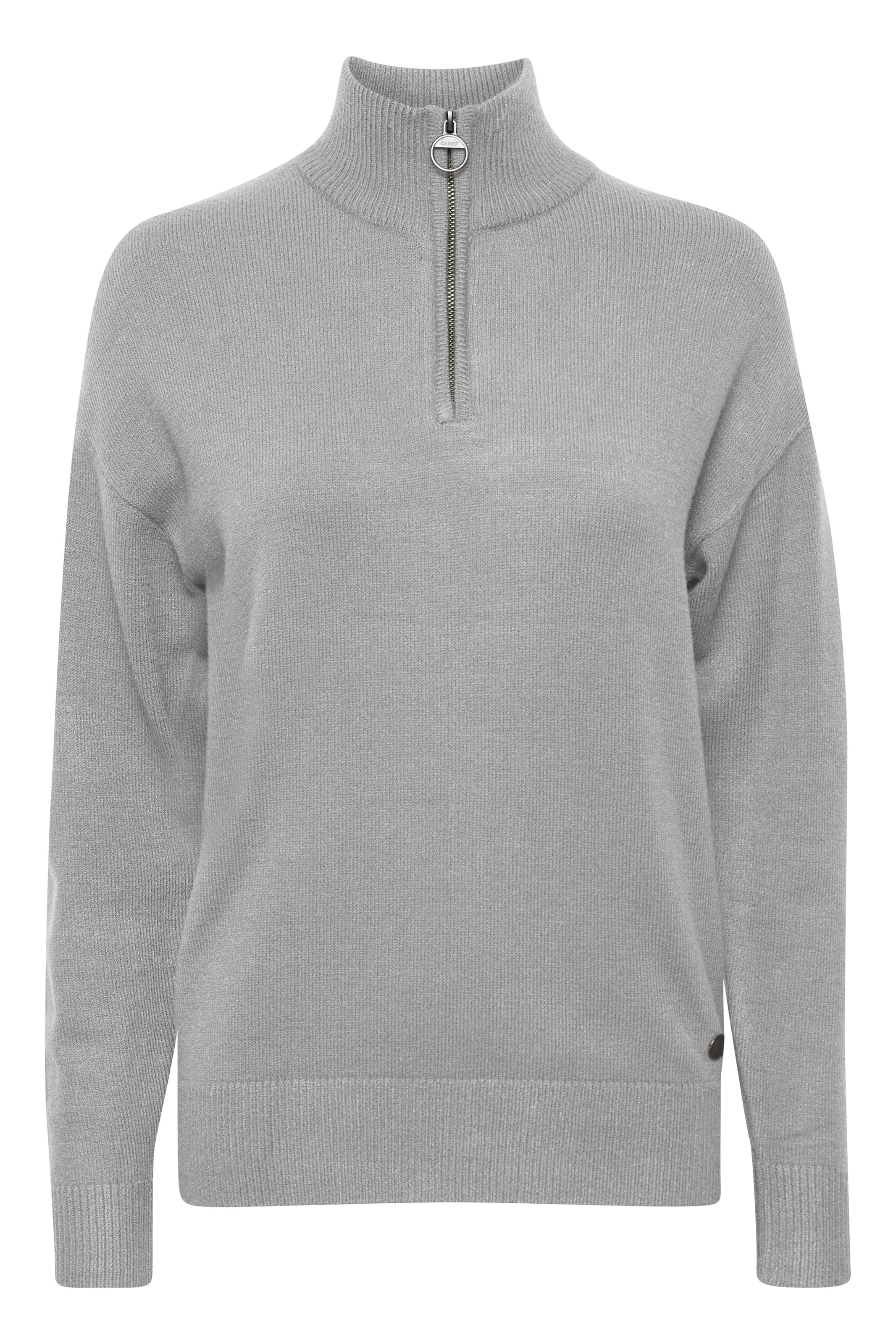 Oxmo - Pullover 'Rita' em cinzento: frente