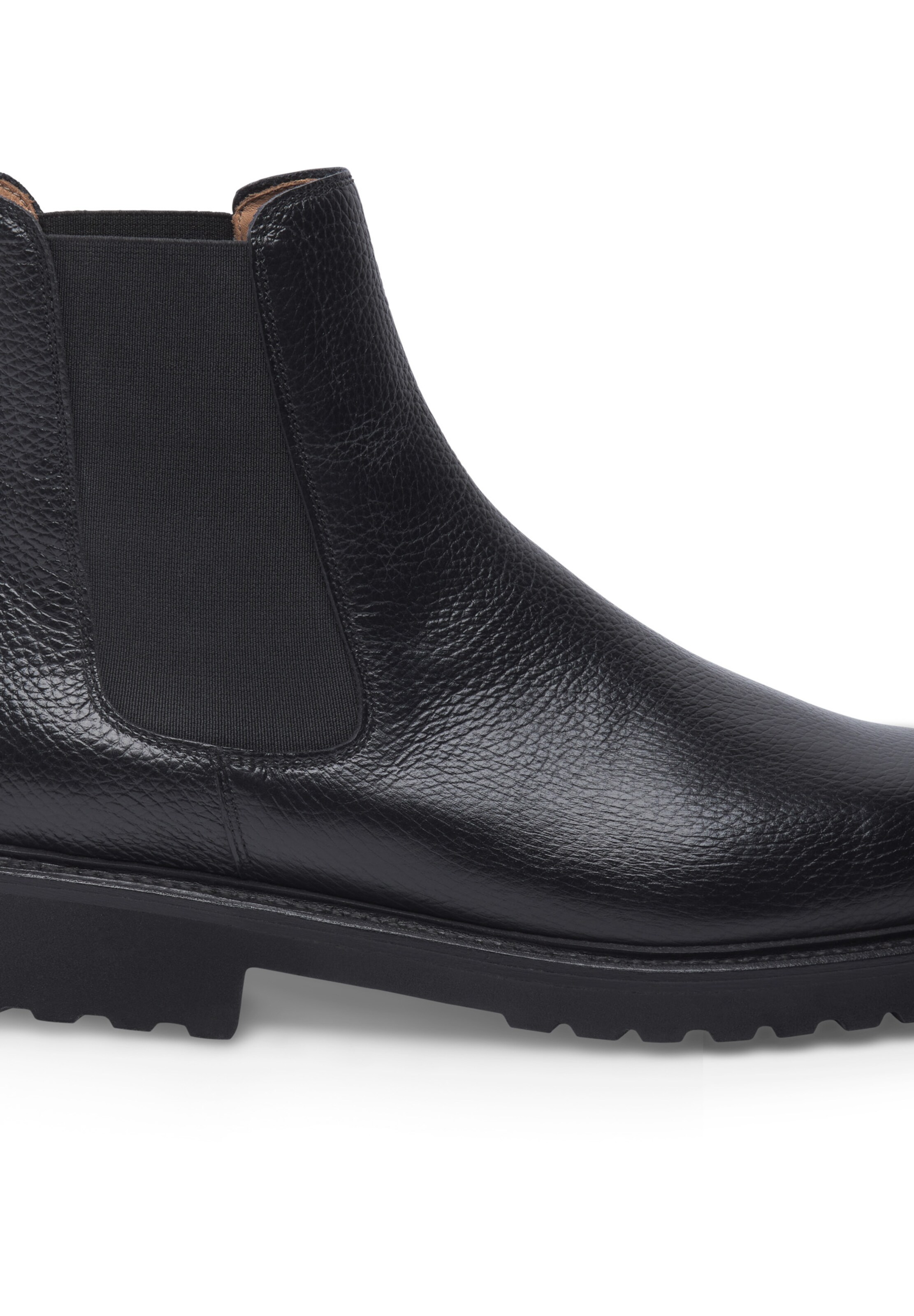 Henry Stevens Chelsea boots ' Winston CB6 ' in Zwart