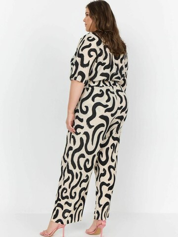 Loosefit Pantalon 'Frances 2' Wasabi Concept en beige