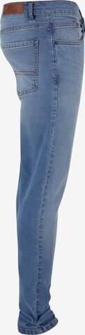 Urban Classics Tapered Jeans in Blauw