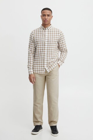 Casual Friday Regular Trousers 'Pandrup' in Beige