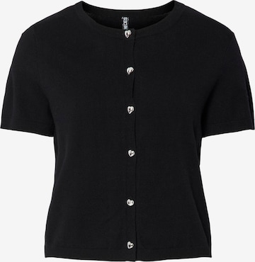 PIECES Cardigan 'PCOrina' i sort: forside