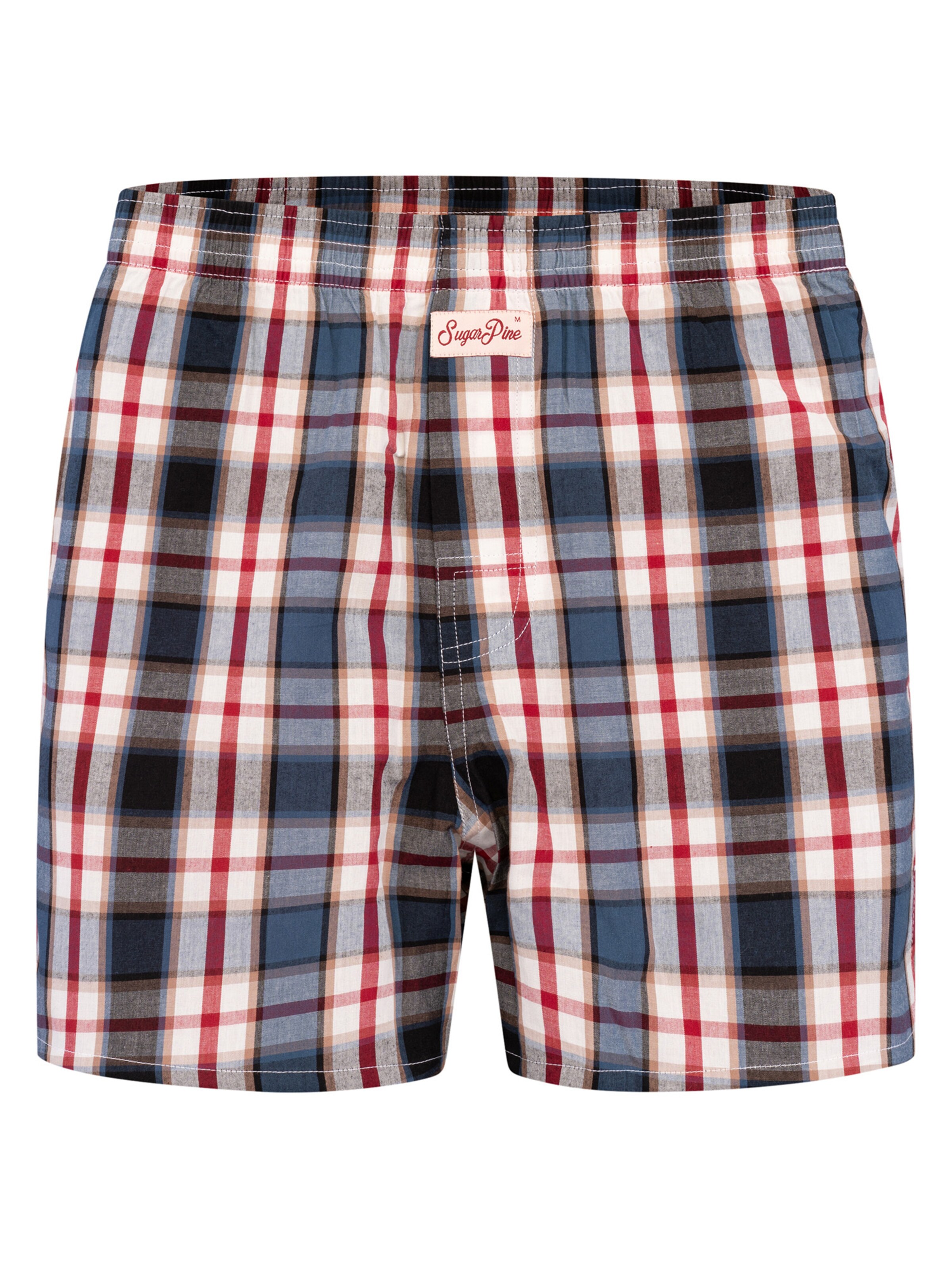 Boxers ' Mix Karos ' Sugar Pine en bleu