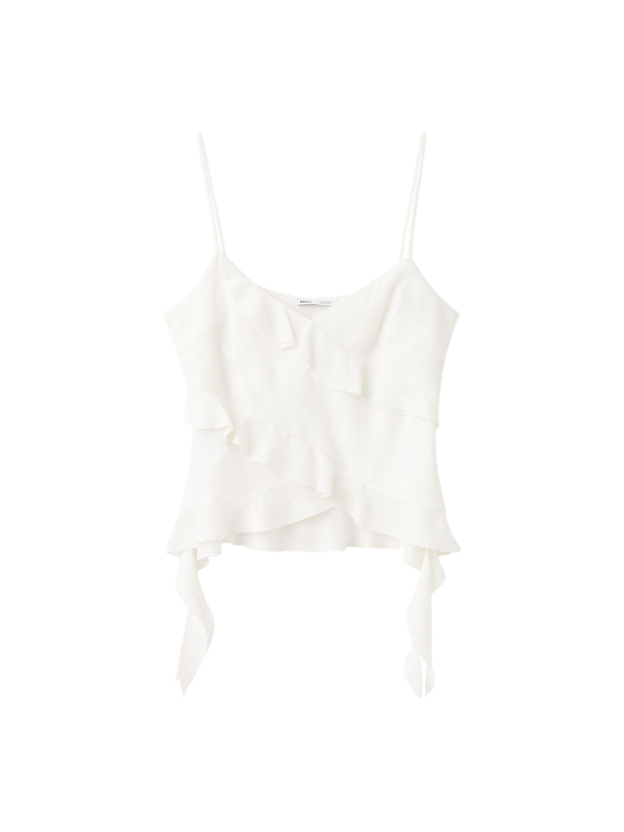 MANGO TEEN Top 'CARLOTA' w kolorze biały: przód