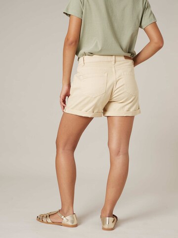 Regular Pantalon 'CERISE' Deeluxe en beige