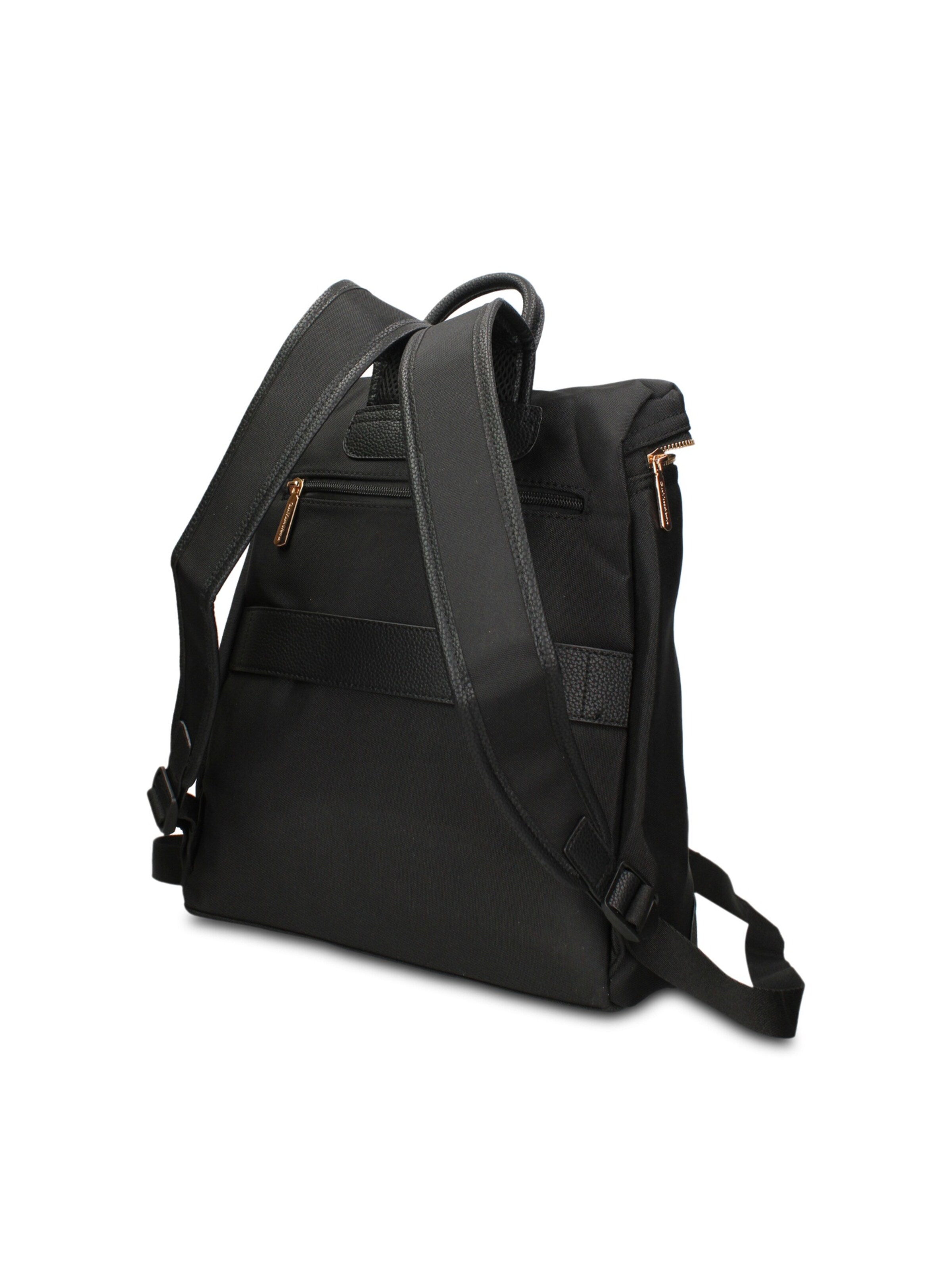 Zaino 'Zaino Vegan Leather Gianmarco Venturi - e con Zip' di GianMarco Venturi in nero