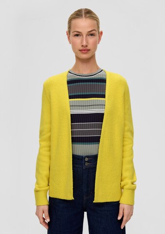 Cardigan s.Oliver en jaune : devant