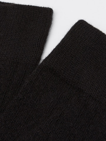 CALZEDONIA Knee High Socks in Black