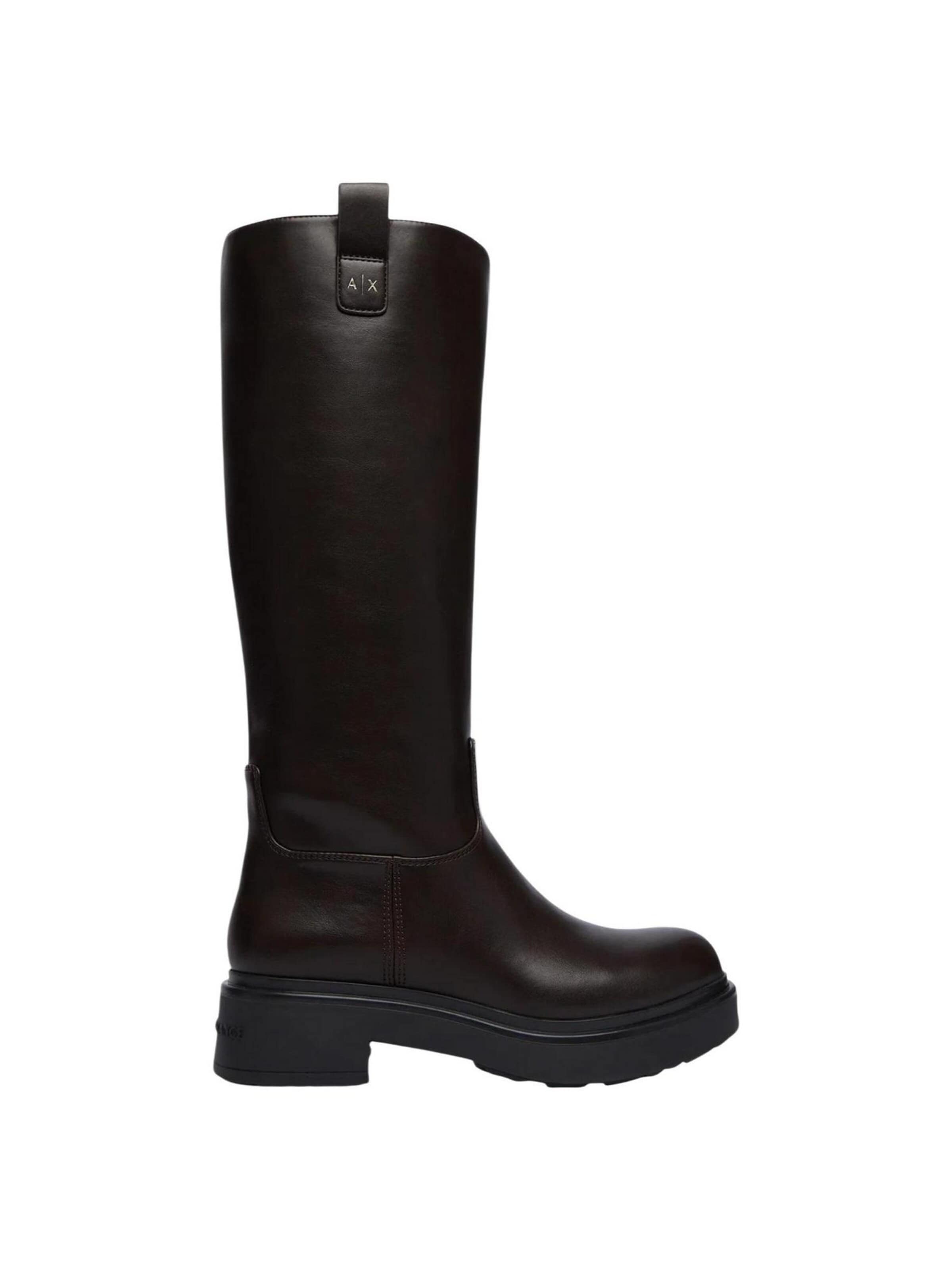 ARMANI EXCHANGE Boot 'XW003089 AF17451' i brun: framsida