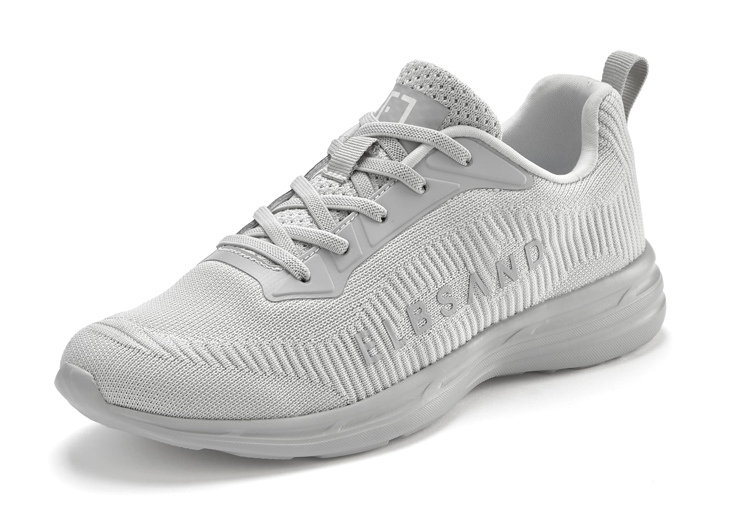 Sneaker bassa di Elbsand in grigio: frontale