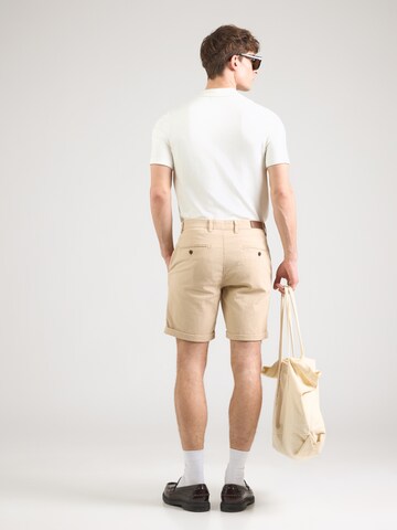 JACK & JONES Regularen Chino hlače 'JWHFURY' | bež barva: zadnja stran