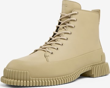 CAMPER Schnürstiefelette 'Pix' in Beige: predná strana