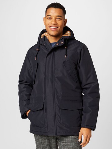 Derbe - Parka de inverno 'Festholm' em azul: frente