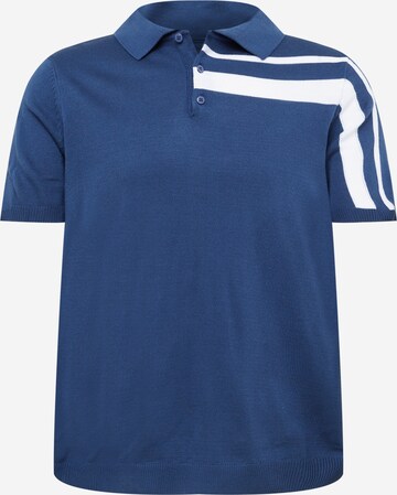 BURTON MENSWEAR LONDON Poloshirt in Blau: predná strana