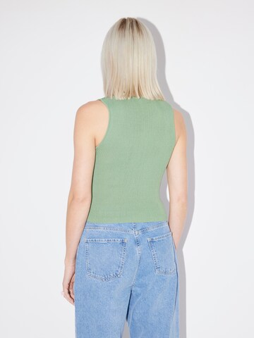 LeGer by Lena Gercke - Top de punto 'Mathilde' en verde