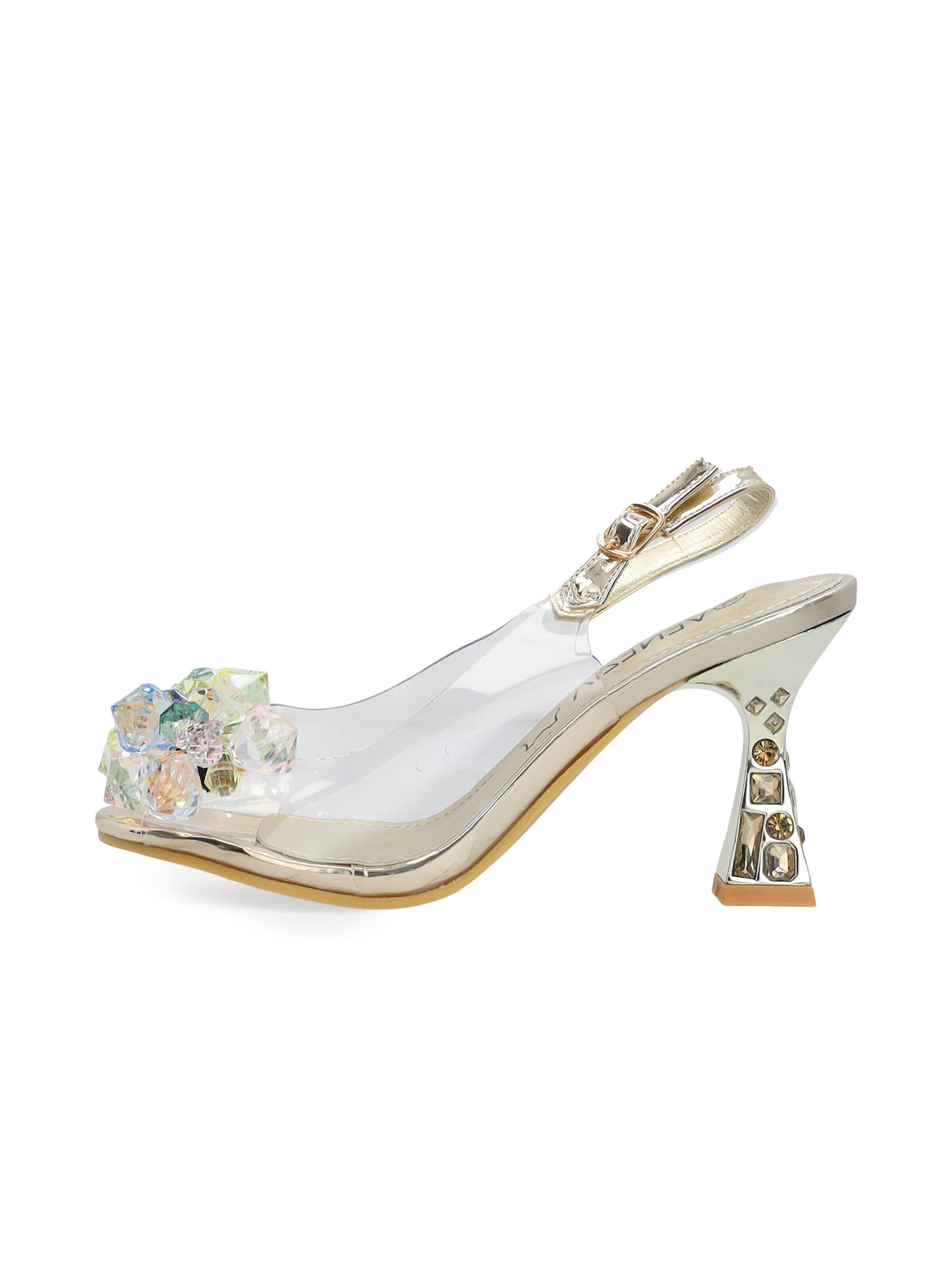 VENEZIA Slingback Pumps in Gold