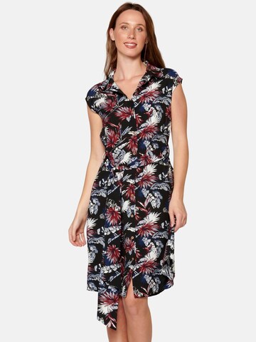 KOROSHI Kleid in Schwarz: Vorderseite