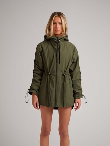 Giacca funzionale 'Helio' di JACK1T in verde: frontale