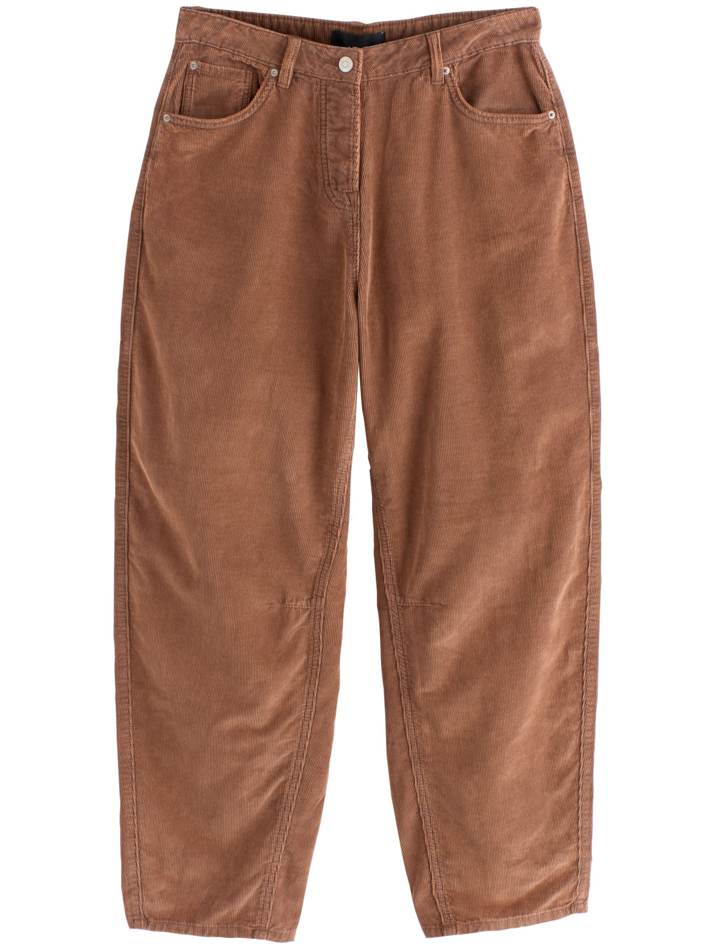 Next Trousers in Brown: front