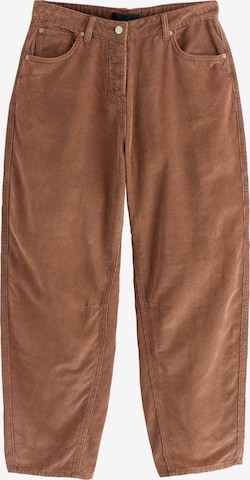 NextLoosefit Hlače - smeđa boja: prednji dio