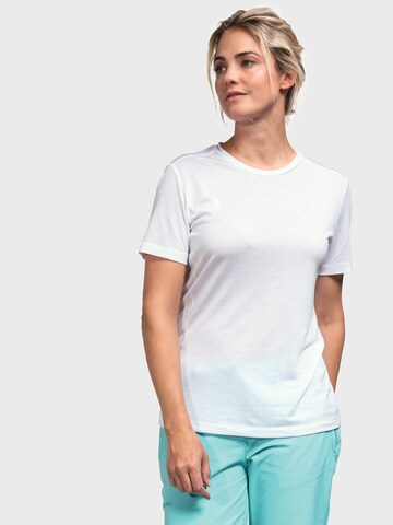 T-shirt fonctionnel 'Osby' Schöffel en blanc : devant