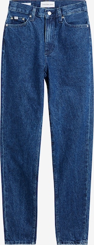 Calvin Klein Jeans Loosefit Jeans in Blauw: voorkant