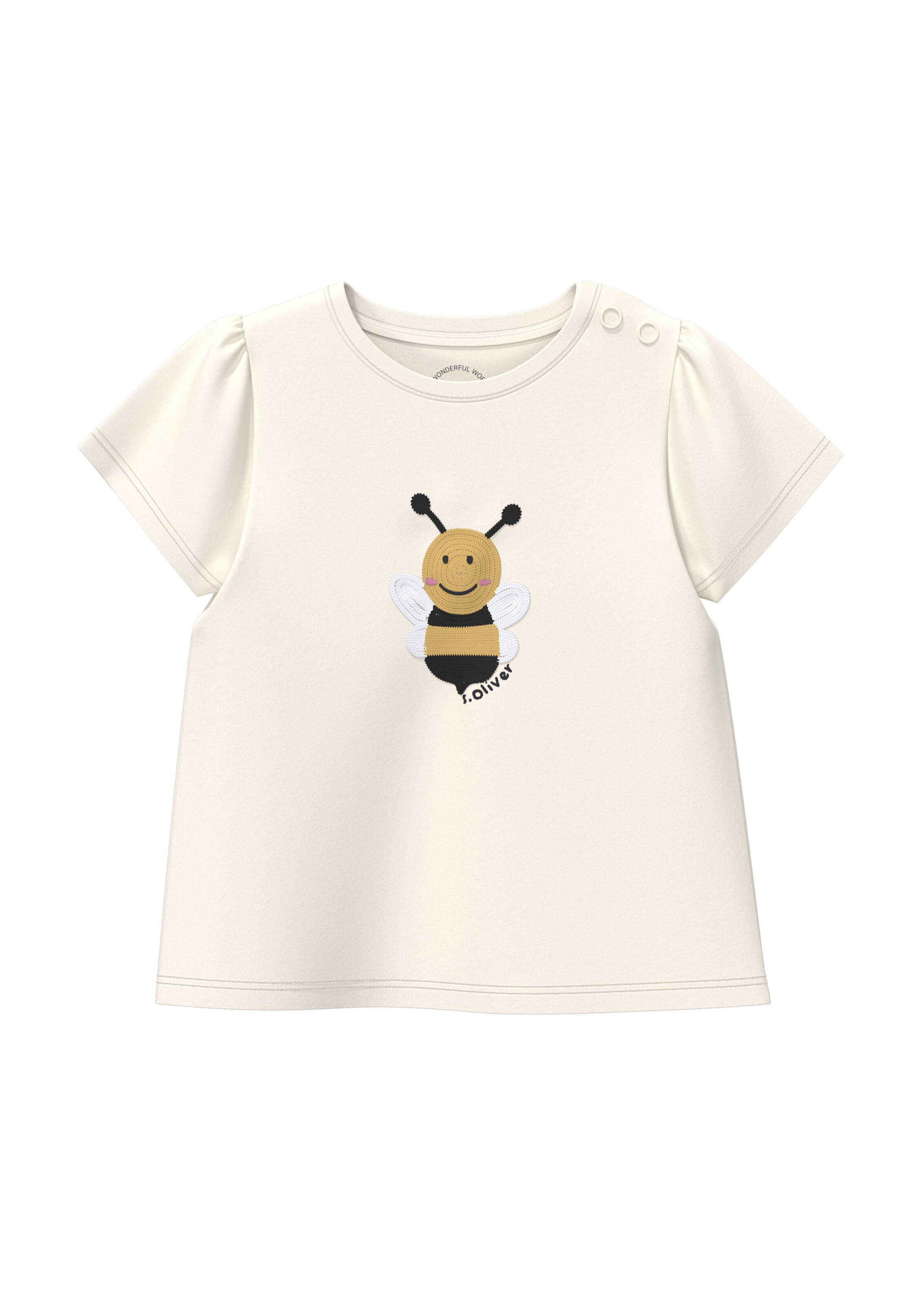 s.Oliver Shirt in Cream, Item view