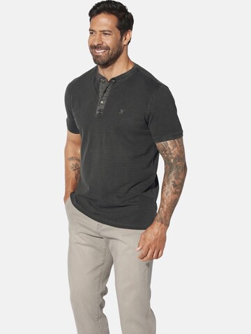 Jan Vanderstorm Shirt 'Taagurd' in Grey: front