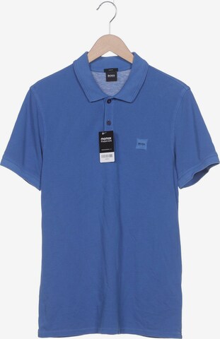 BOSS Black Poloshirt M in Blau: predná strana