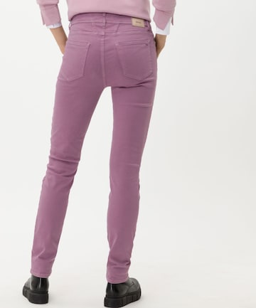 BRAX Slim fit Jeans 'Shakira' in Purple: back