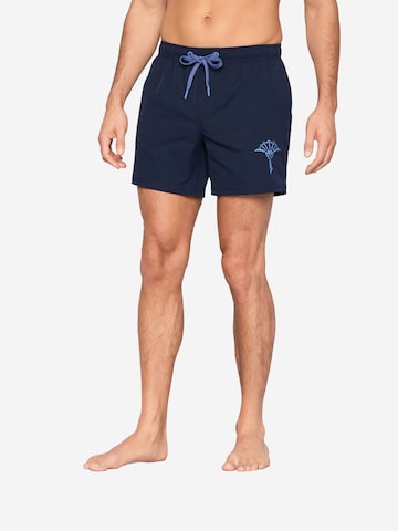 JOOP!Kupaće hlače 'Mediterran' - plava boja: prednji dio