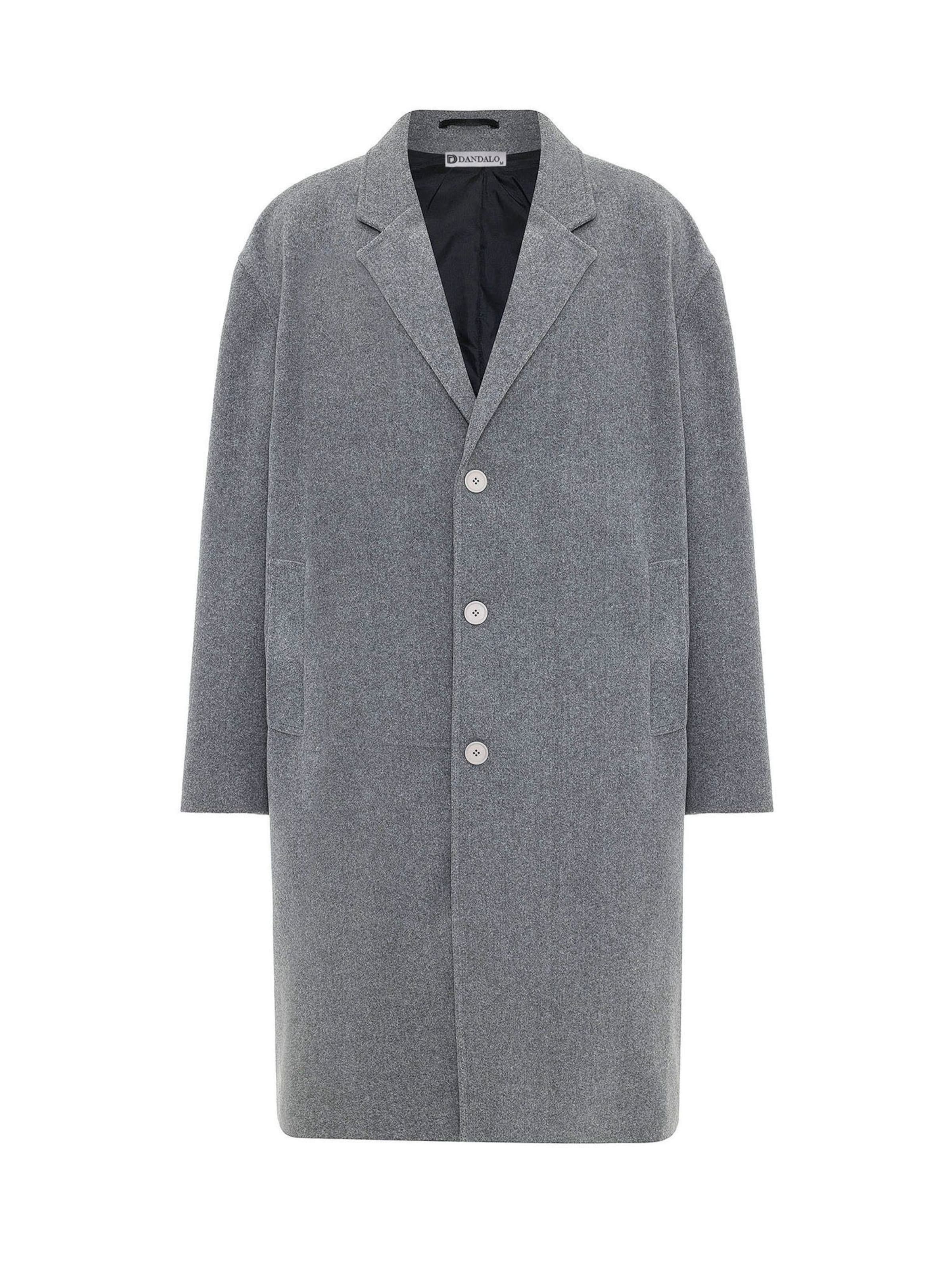 Cappotto di mezza stagione di Dandalo in grigio: frontale