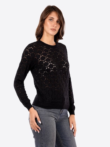 Pull-over 'Maglia' Yes Zee en noir