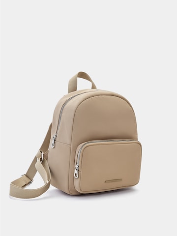 Pull&Bear Rucksack in Beige