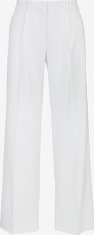 19V69 ITALIA Wide Leg Stoffhose 'GIOIA' in Weiß: Vorderseite