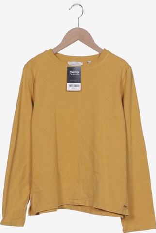 TOM TAILOR DENIM Sweatshirt & Zip-Up Hoodie in S in Yellow: front