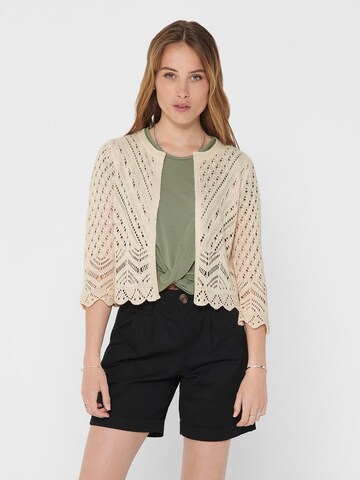 Cardigan 'Sun' JDY en beige : devant