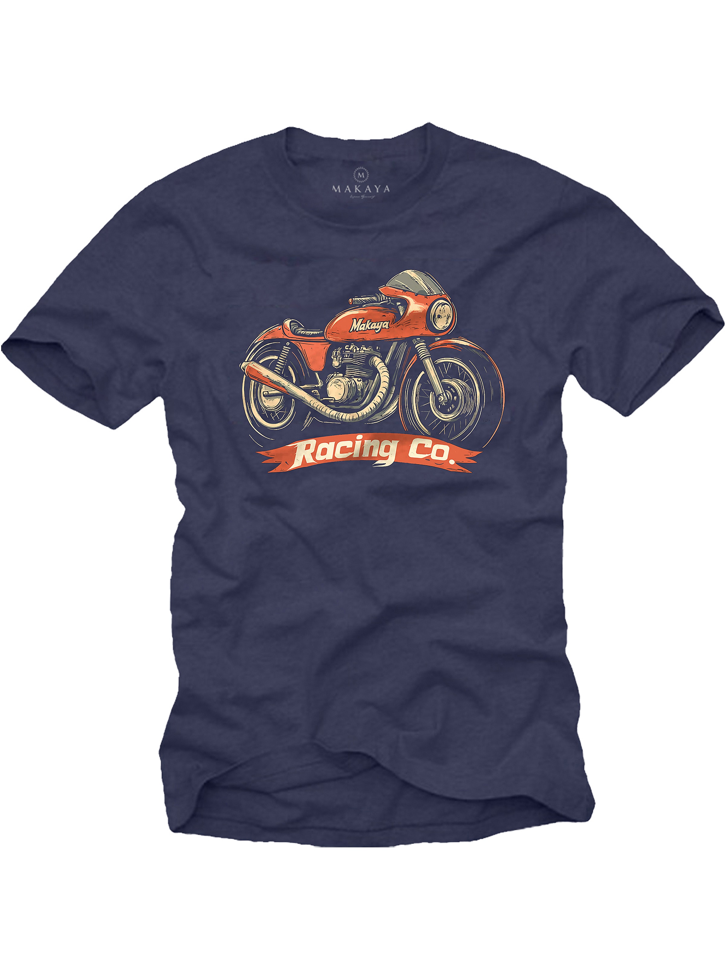 MAKAYA Shirt‌‌‌‌‌‌ in Blau: Vorderseite