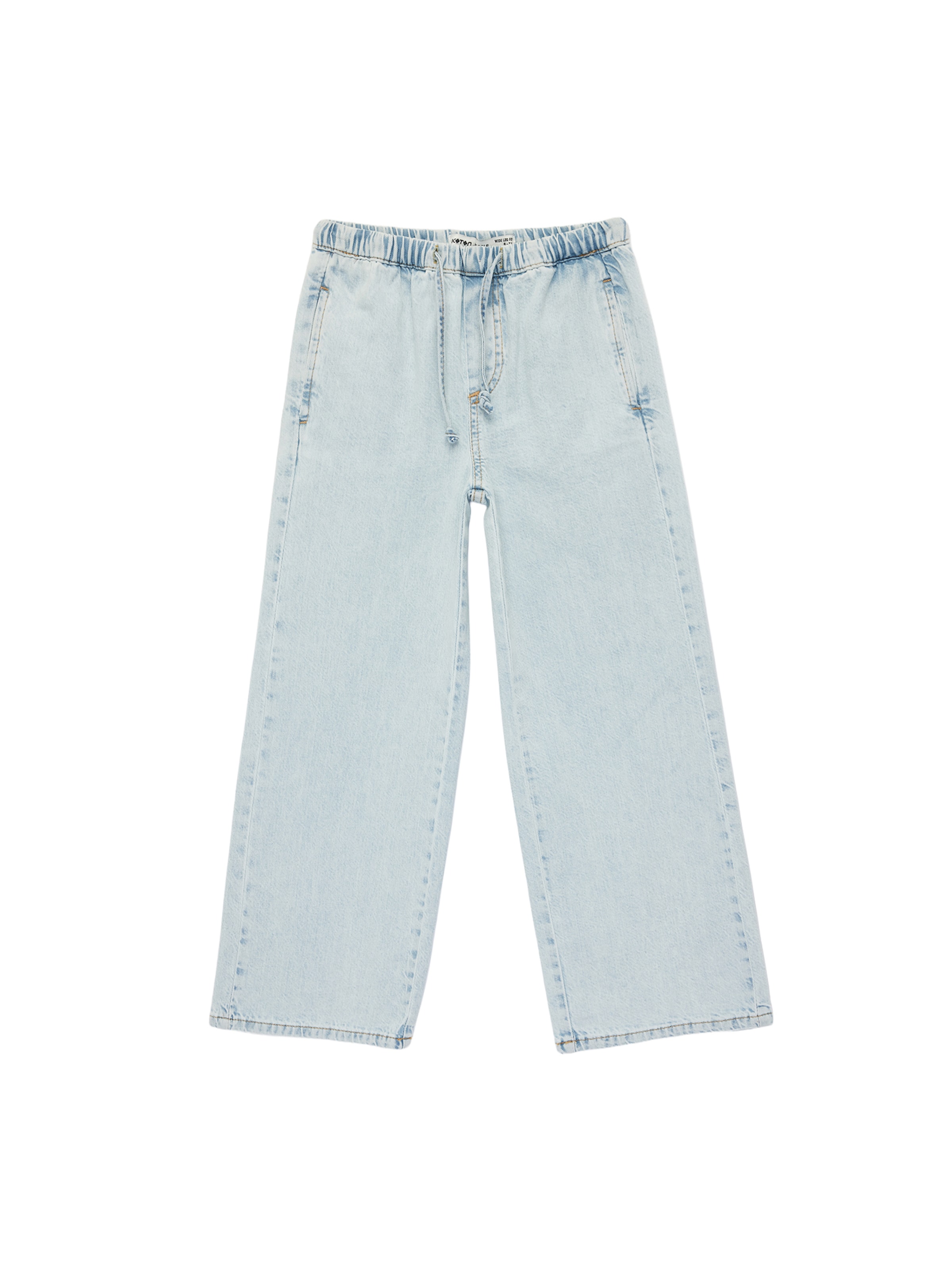 Koton Wide leg Jeans in Blauw: voorkant