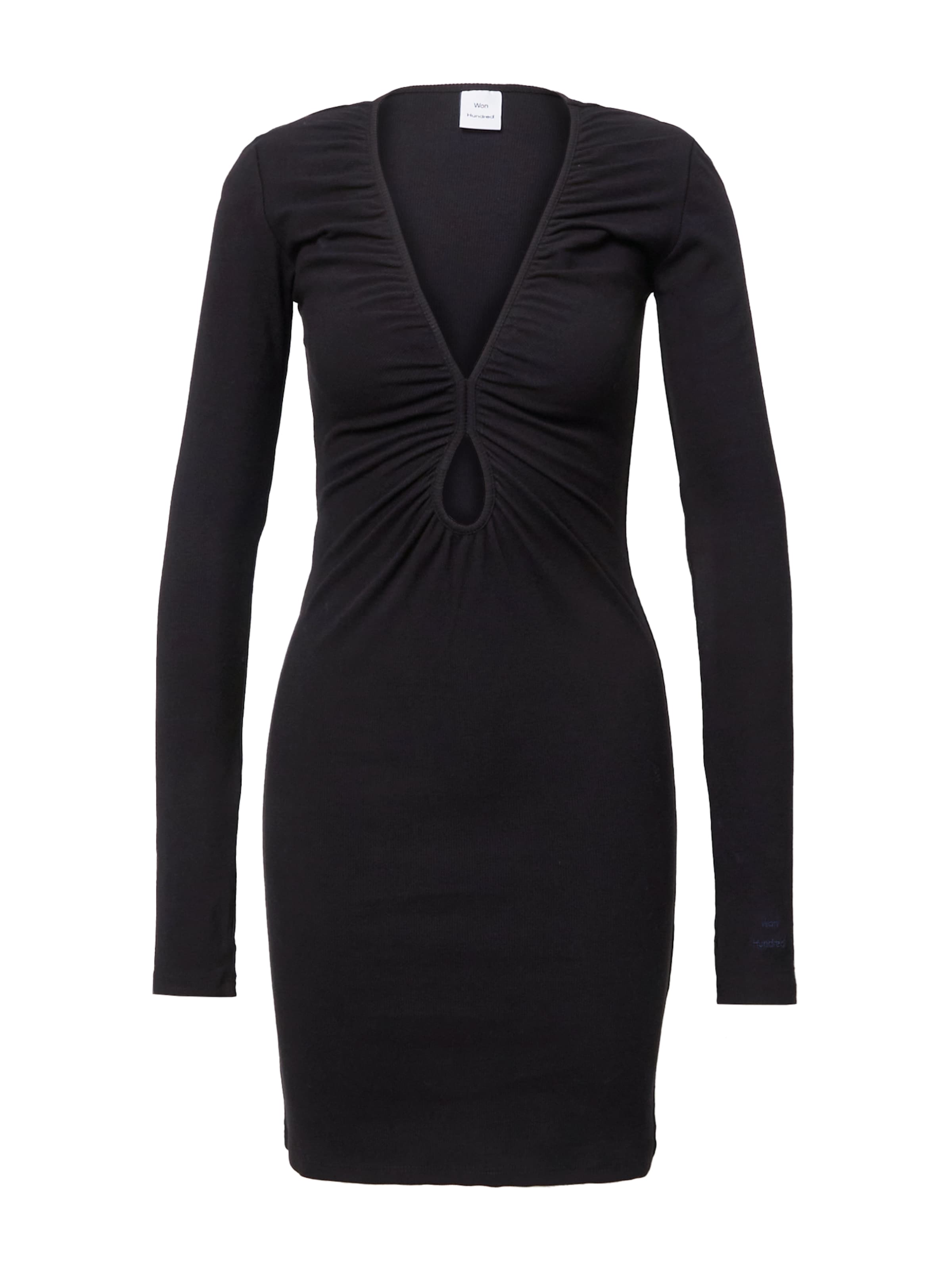 Won Hundred Klänning 'Beatrice' i svart: framsida